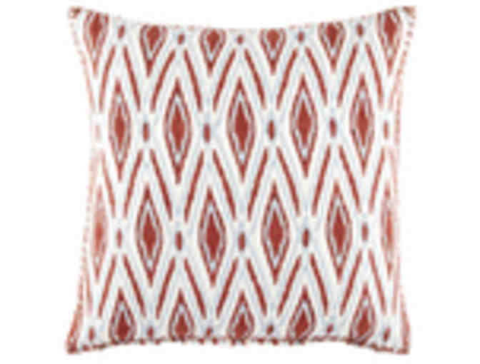 A Stylish Kalasin Walnut Decorative Pillow from John Robshaw Textiles