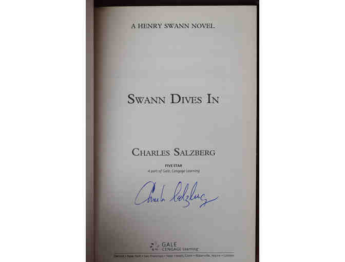 Swann Dives In signed by Charles Salzberg