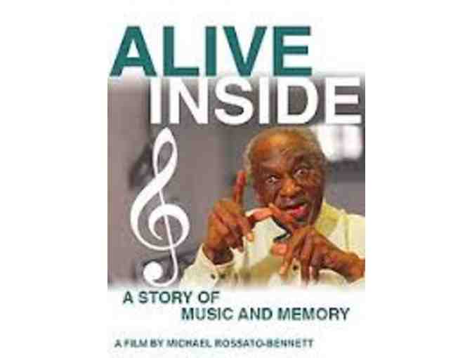 'Save the World for One Elder': signed DVD of Alive Inside, T-shirt & Personalized Music