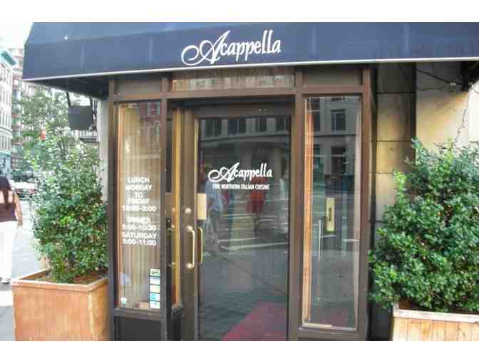 $200 Gift Certificate to One of NYC's Finest Restaurants - Acappella