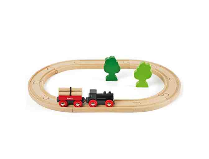 Brio 3-Piece Wooden Train Set