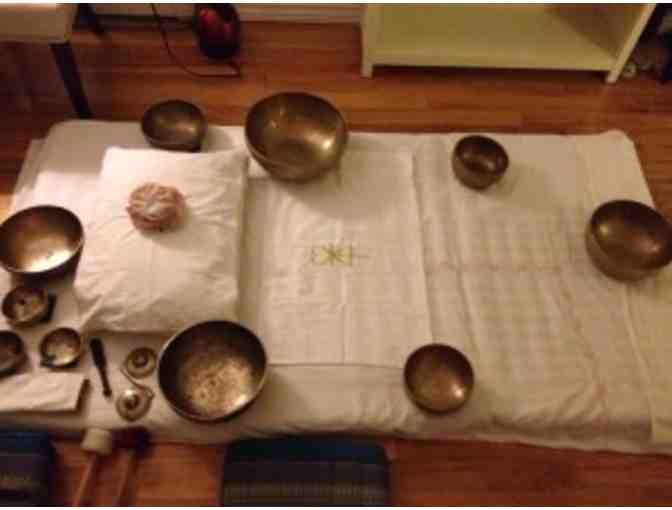 A One-hour Sound Healing Session with Tibetan Singing Bowls