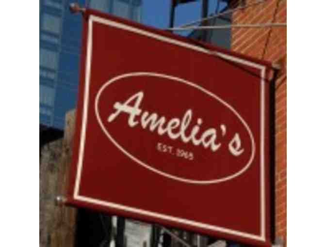 $40 Gift Certificate to Amelia's Restaurant - the iSchool's Neighborhood Diner
