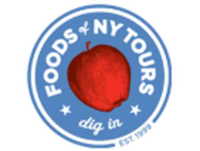 Foods of NY Tours Gift Certificate