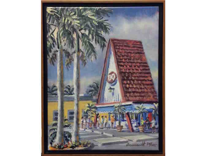 Naples Dairy Queen Giclee by Paul Arsenault