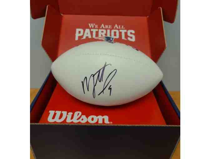 New England Patriots Matthew Judon Autographed Football