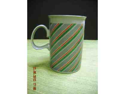 Vintage Andrew Enoch Design Dunoon Christmas Stripe Mug