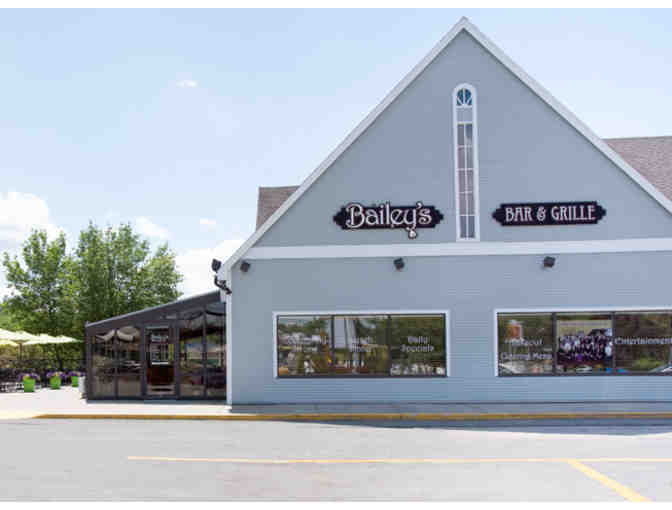 Bailey's Bar & Grille, Townsend MA - $20.00 Gift Certificate