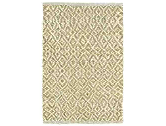 Dash & Albert Bunny Williams Annabelle Moss Indoor and Outdoor Rug, with Pad