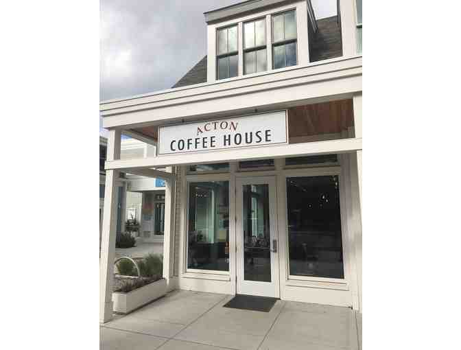 Acton Coffee House, Acton MA - $15 Gift Card and Coffee Cantata T Shirt