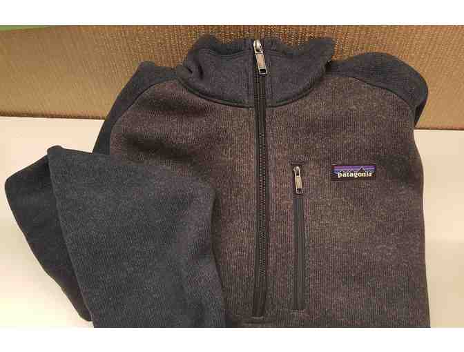 Patagonia Men's Better Sweater 1/4 Zip Fleece, Size L, Smolder Blue - Photo 1