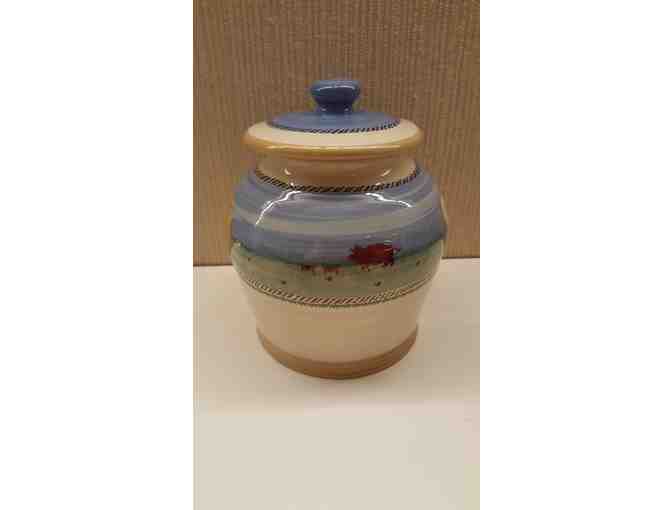 Nicholas Mosse Pottery - Medium Covered Jar, Landscape Pattern