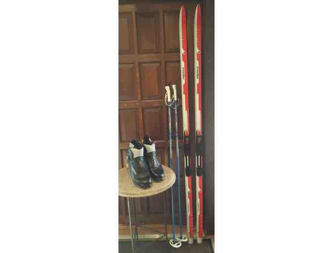 Cross Country Skis, Boots and Poles