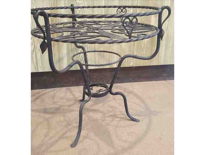 Wrought Iron 28' La Belle Plant Stand or Table by Achla Designs Fitchburg, MA