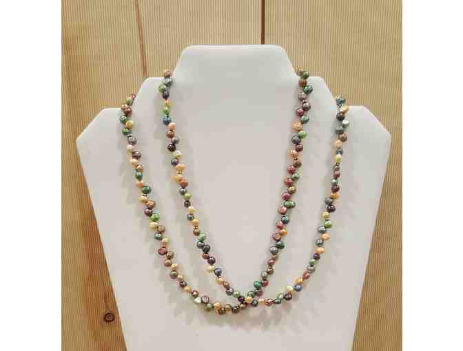 Freshwater Pearl Double Strand Necklace
