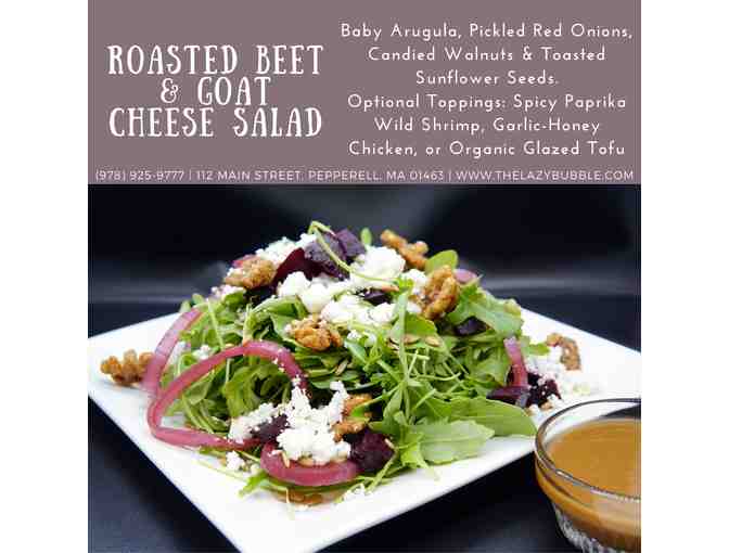 The Lazy Bubble, Pepperell MA - $25 Gift Certificate