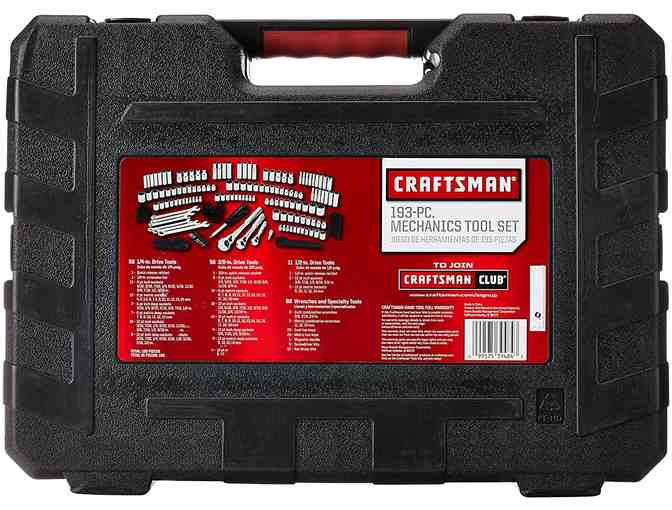 CRAFTSMAN Mechanics Tool Kit, 1/4-Inch Drive, 193 Pieces (939484)