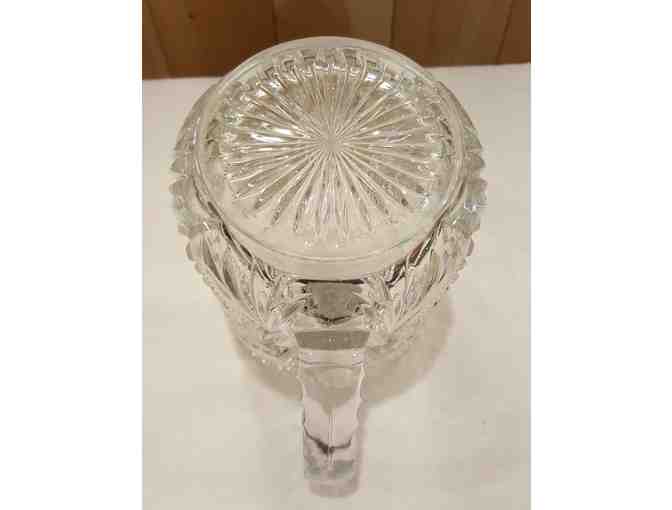 Vintage Pressed Glass Water Pitcher