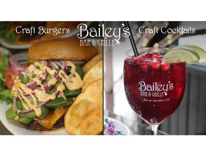 Bailey's Bar and Grille, Mariano's Ristorante, or Alamo Texas BBQ - $25 Gift Card - Photo 1