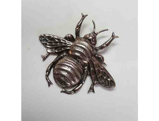 Vintage Danecraft Sterling Silver Bee Pin