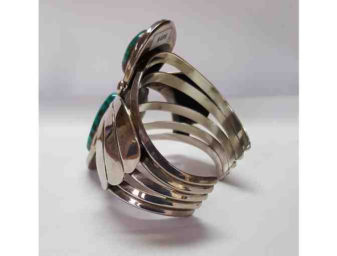 Sterling Silver and Turquoise Cuff Bracelet