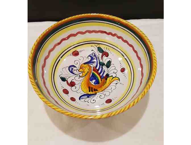 Italian Ceramic Maiolica Bowl