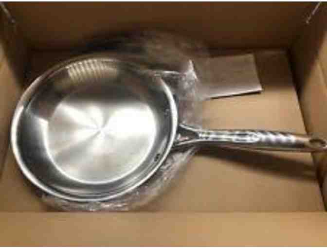 10' Stainless Steel Saute Pan, by the Pampered Chef