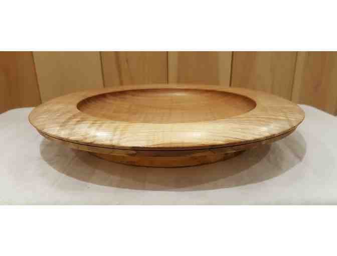 Hand Turned Maple Wood Platter