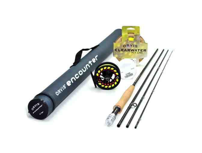 Orvis Encounter 905-4 Fly Rod Complete Outfit : 9'0' 5wt