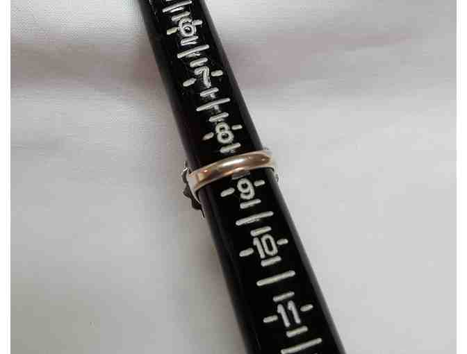 Black Onyx and Sterling Silver Ring by Little Yellowhorse