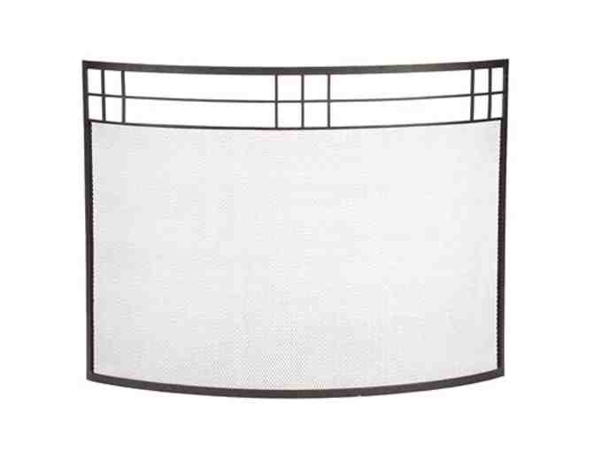 Curved Fireplace Screen, by Minuteman International