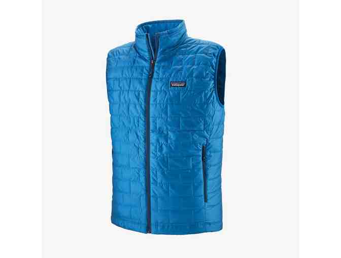 Patagonia Men's Nano Puff Vest, Size L, Color Andes Blue