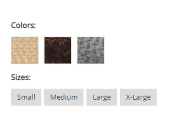 Katie Puff, Sydney, Ortho Companion-Pedic, Luxury Dog Bed - Choose Size and Color