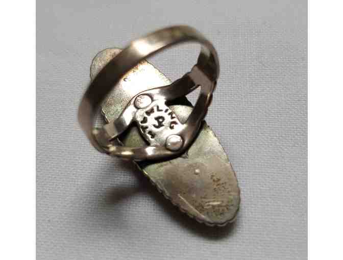 Sterling Silver and Turquoise Ring