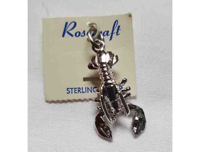 Sterling Silver Lobster Charm, Rosecraft