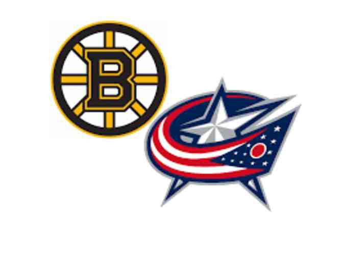 Boston Bruins vs. Columbus Blue Jackets, Two Tickets for 12/17/22 at the TD Garden