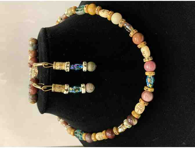 Adventure Earrings, Necklace and Bracelet Set