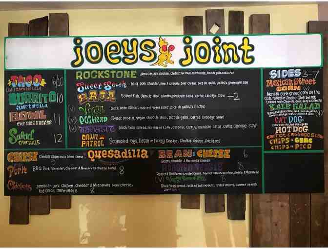DINING OUT ON CAPE COD/EASTHAM! - GIFT CARD FOR JOEY'S JOINT