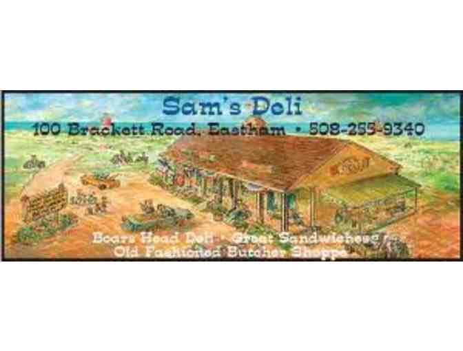 IN THE KITCHEN/FOOD-TO-GO/GROCERIES - GIFT CARD FOR SAM'S DELI /B
