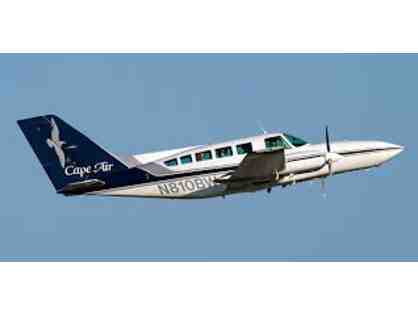 TRAVEL ADVENTURE-RT AIRLINE TIX FOR 2 - BOS-CC - FROM CAPEAIR