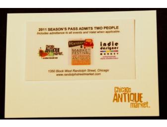 Yearlong 2 Person Pass to Chicago Antique Market