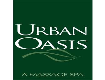 1 hour massage at Urban Oasis