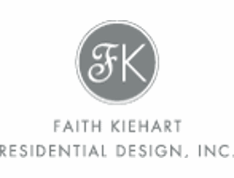 2 Hour Interior Design Consultation with Faith Kiehart Residential Design Inc.