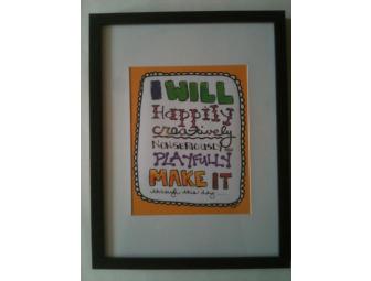 Three (3) Whimsical/Inspirational Art Prints from The Letter Betty