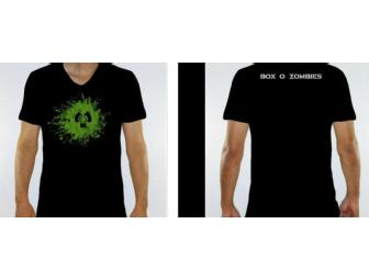 Box O Zombies and T-shirts