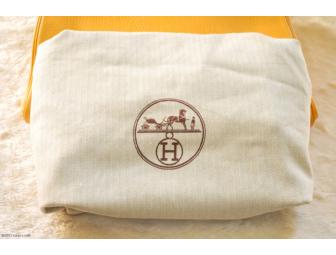 HERMES Camel Leather 'Kelly' Bag