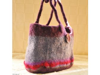 Handmade felt bag