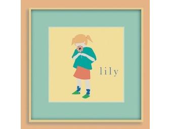 IDA PEARLE: Custom Name Print