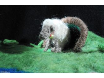 Mama Sheep & Lamb Felted Playmat