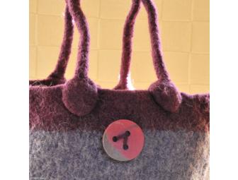 Handmade felt bag